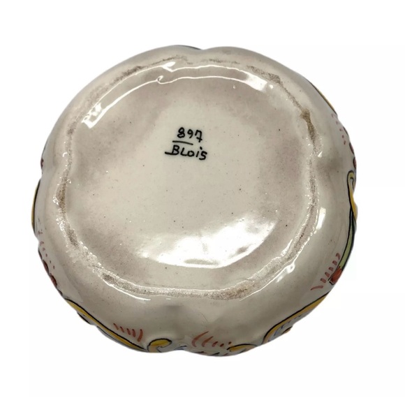 Vintage French Ceramic Lidded Bowl - Picture 10 of 11